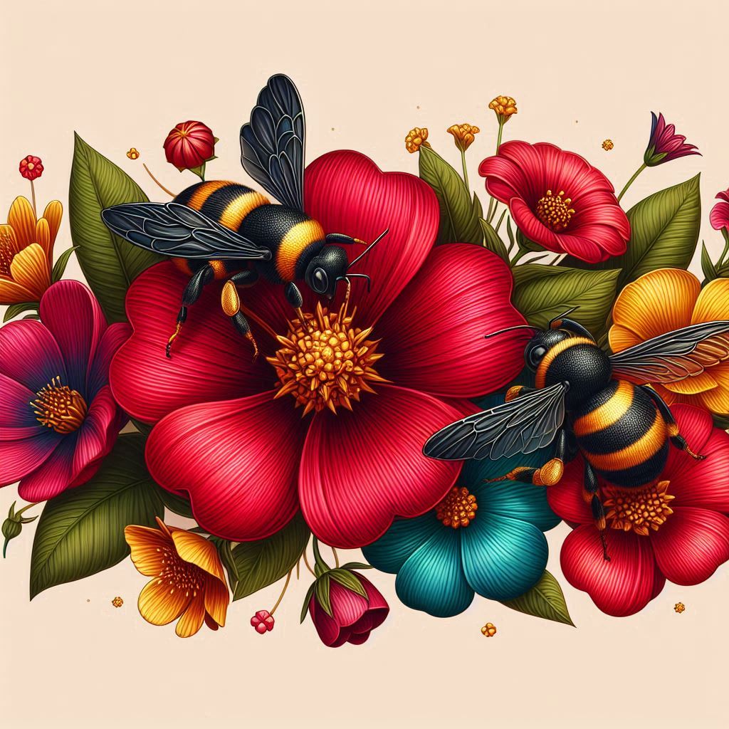 What is the spiritual significance of black bees