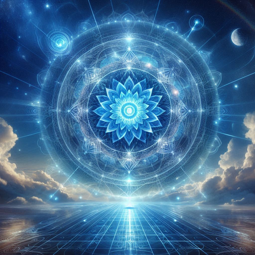 The Sacred Symbolism of Blue Light